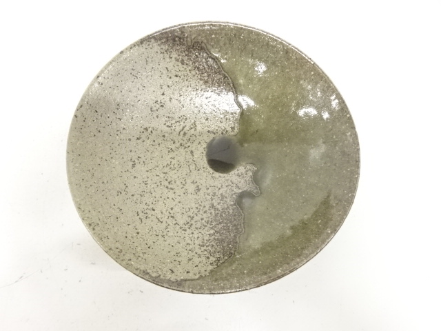  山本千山造　平茶碗